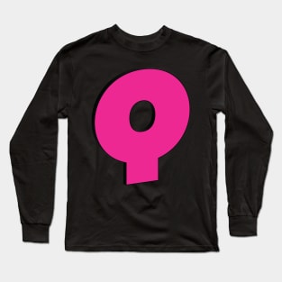 Letter Q Long Sleeve T-Shirt